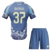 Conjunto (Camiseta+Pantalón Corto) Ajax Josip Sutalo 37 Segunda Equipación 2024-25 - Niño